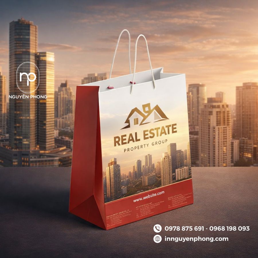 In Túi Giấy Bất Động Sản

